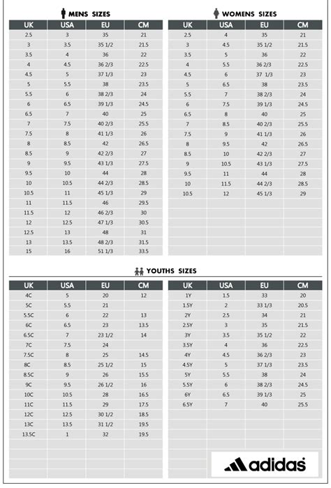 adidas continental 80 size chart.